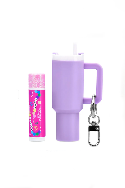 Besties Lip Balm Key Chain Set