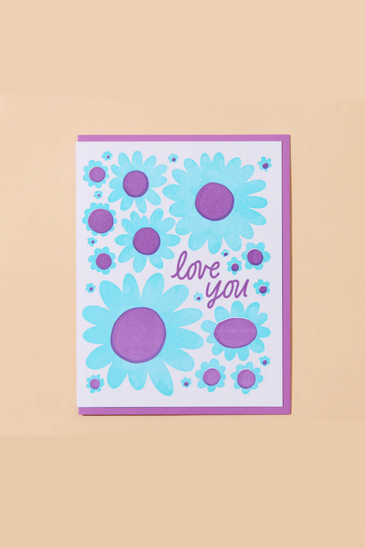 Floral Love You Card