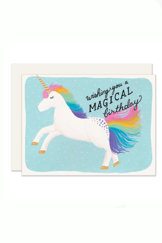 Birthday Unicorn Card