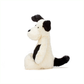 Bashful Black & Cream Puppy - Medium