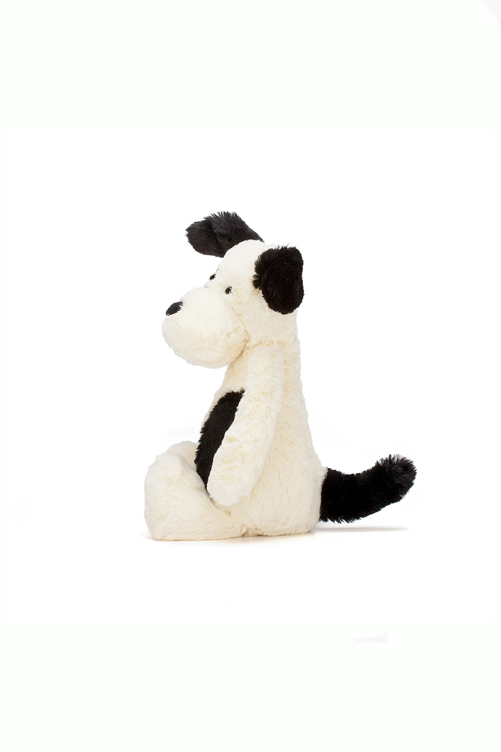 Bashful Black & Cream Puppy - Medium