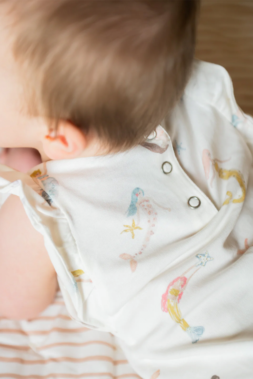 Mermaid Melody Short Sleeve Flutter One Piece