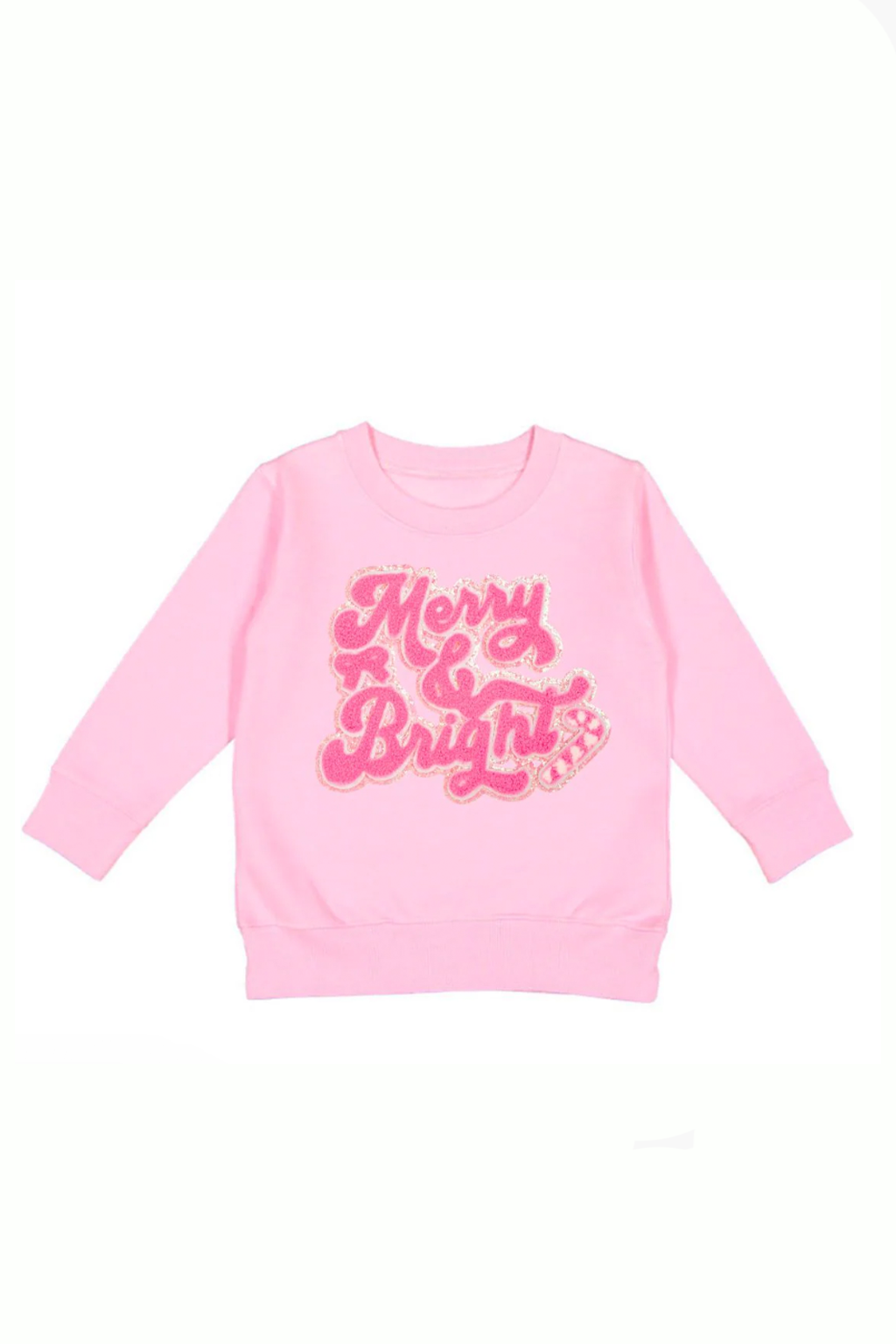 Merry and Bright Patch Sweatshirt