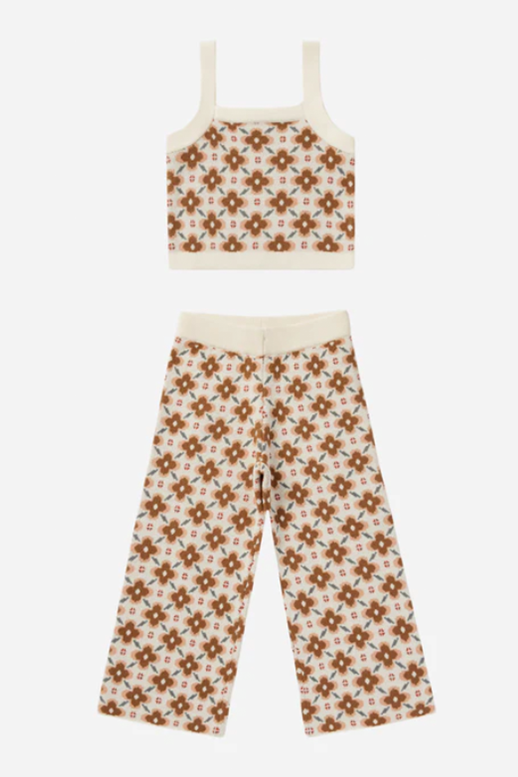 Kelsi Mosaic Knit Pant Set