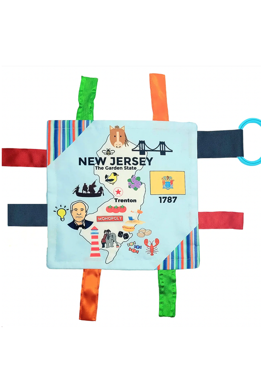 New Jersey Crinkle Tag Toy