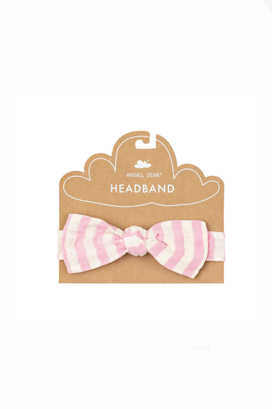 Pink Stripe Headband