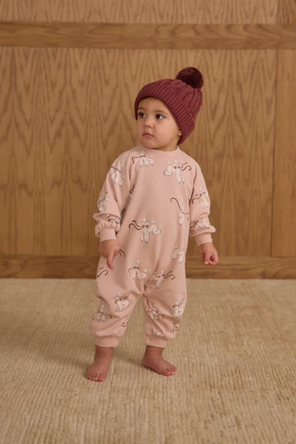 Poodles Raglan Jumpsuit