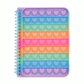 Happy Stripe Popper Journal