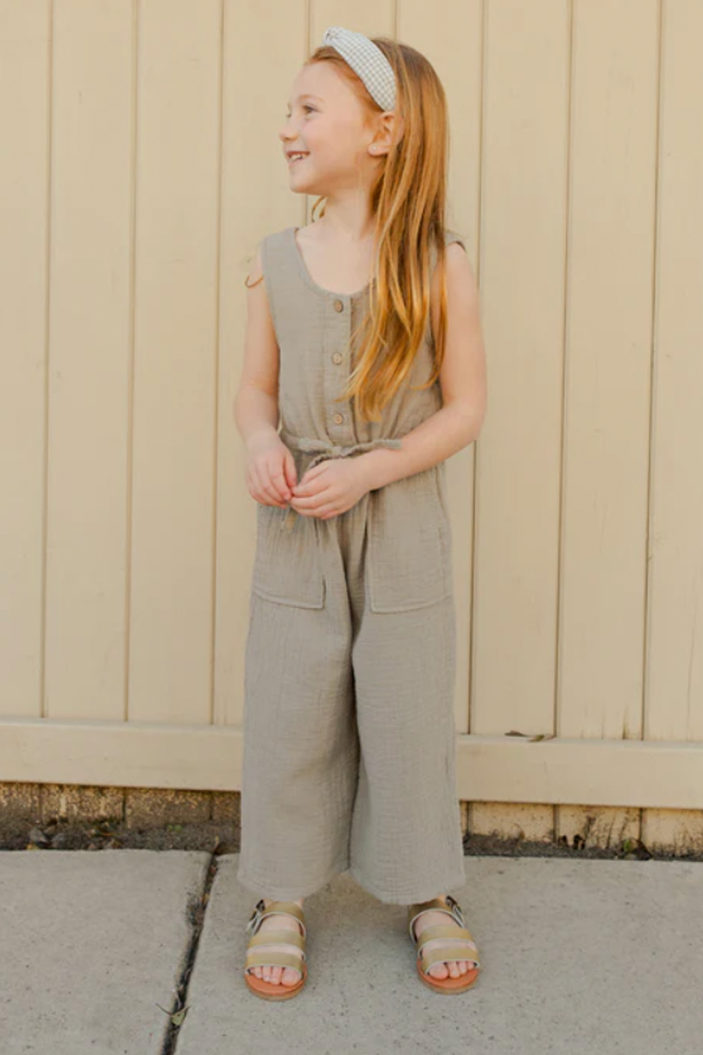 Charlee Sage Jumpsuit