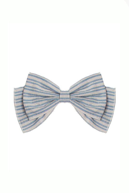 Breezy Blue Skies Bow Clip