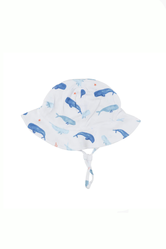 Blue Whales Sun Hat