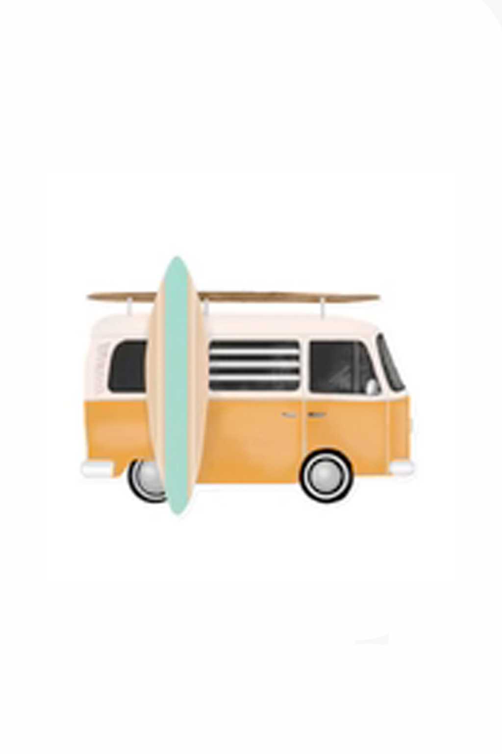 Surf Van Sticker