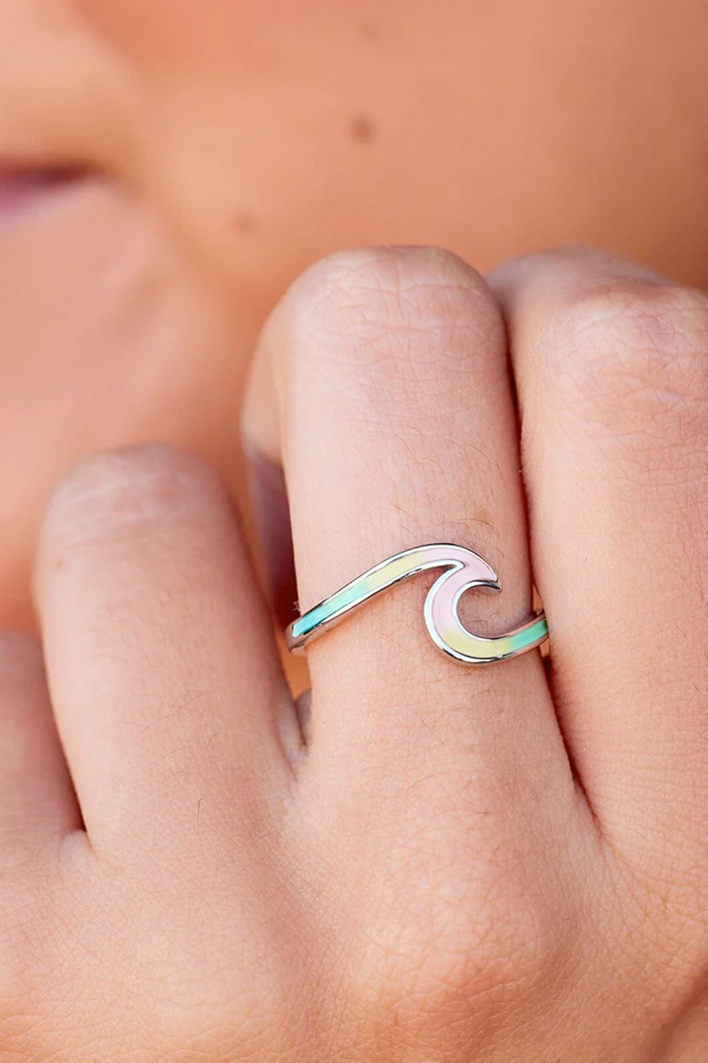 Tie Dye Wave Ring