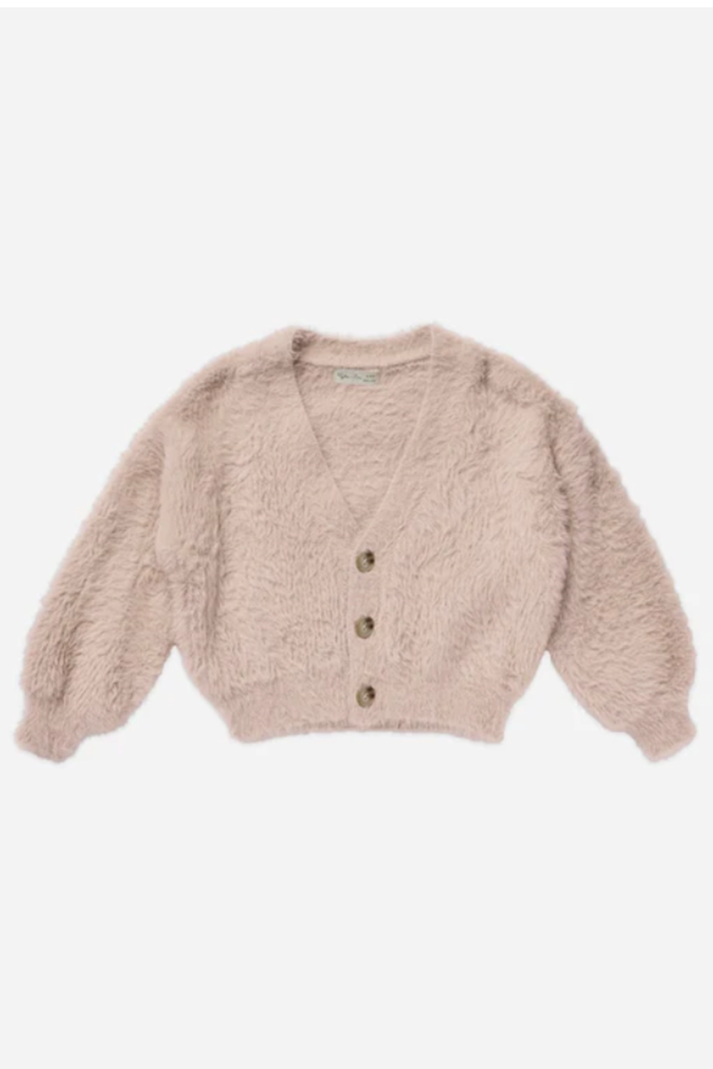 Blush Fuzzy Cardigan