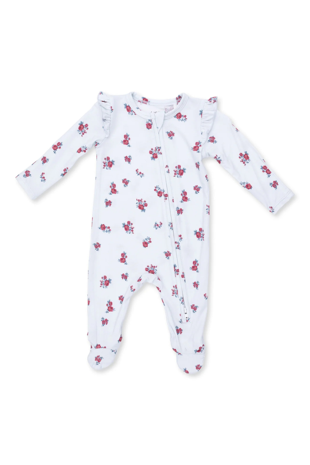 Alyssa Floral 2 Way Ruffle Footie