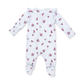 Alyssa Floral 2 Way Ruffle Footie
