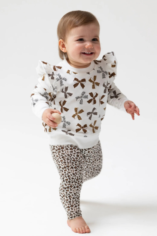 Leopard Rib Legging