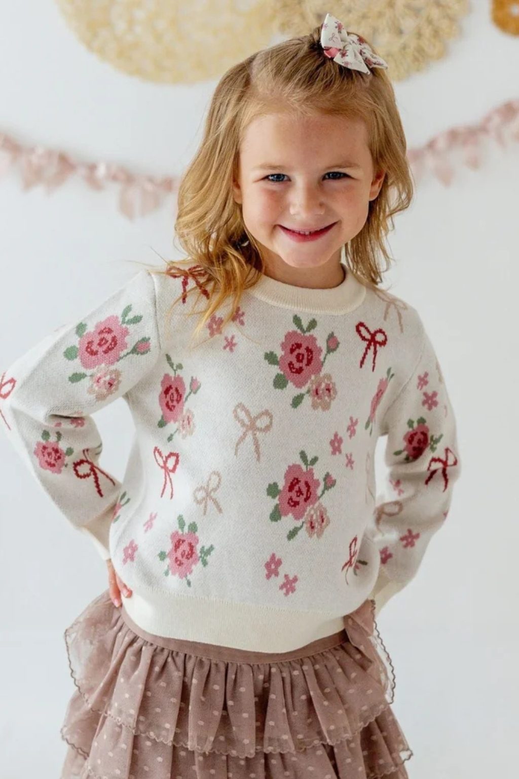 Coquette Rose Sweater