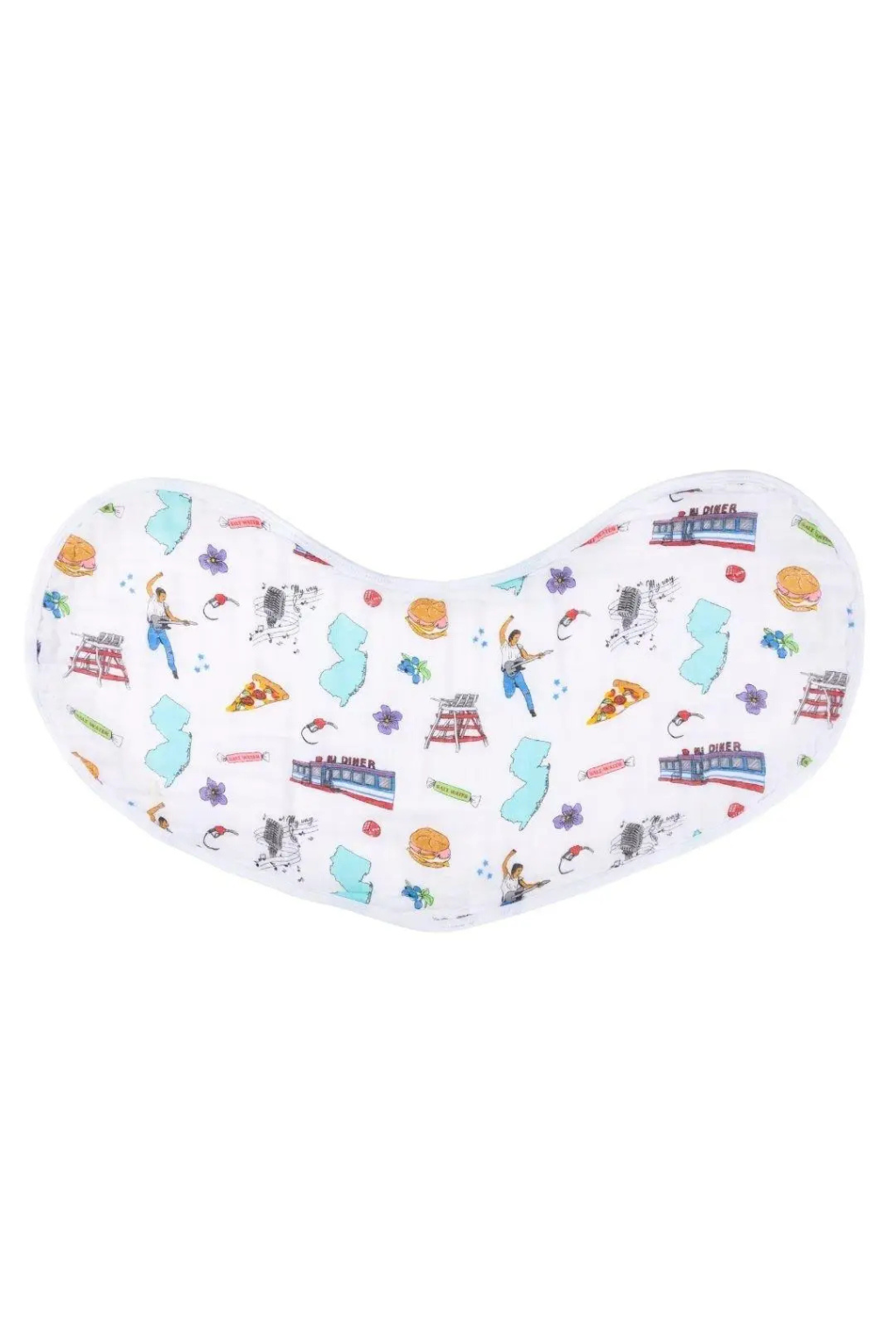 New Jersey Baby Burp & Bib Set