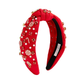Candy Cane Swirl Gem Headband