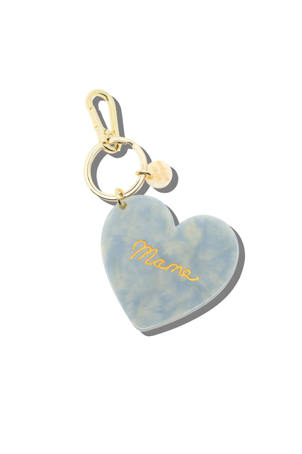 Mama Heart Bag Charm