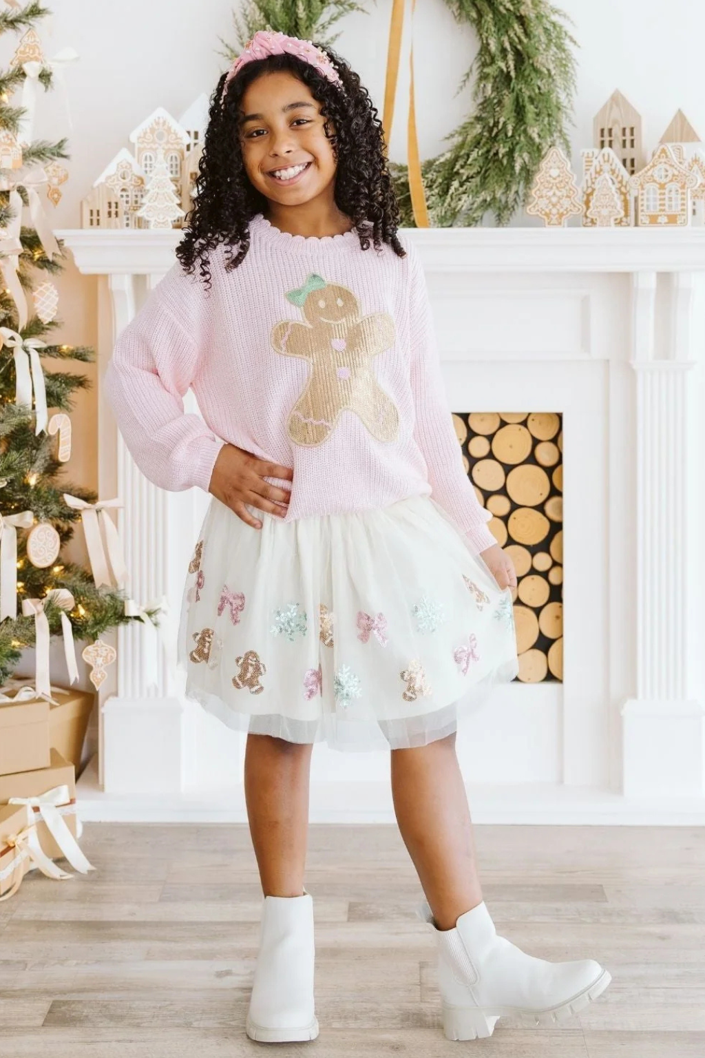 Gingerbread Sequin Tutu