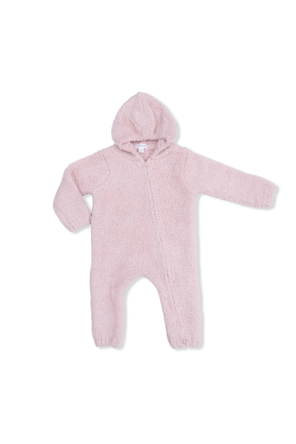 Chenille Hooded Romper