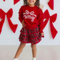 Christmas Tartan Pearl Skirt