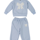 Karina Bow Sweatshirts Set