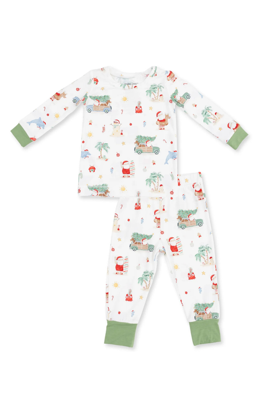 Beach Christmas LS Loungewear Set