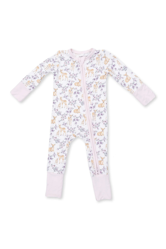 Floral Deer Convertible Romper