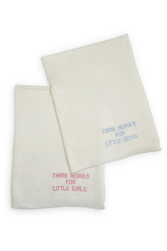 Thank Heaven Knit Blanket
