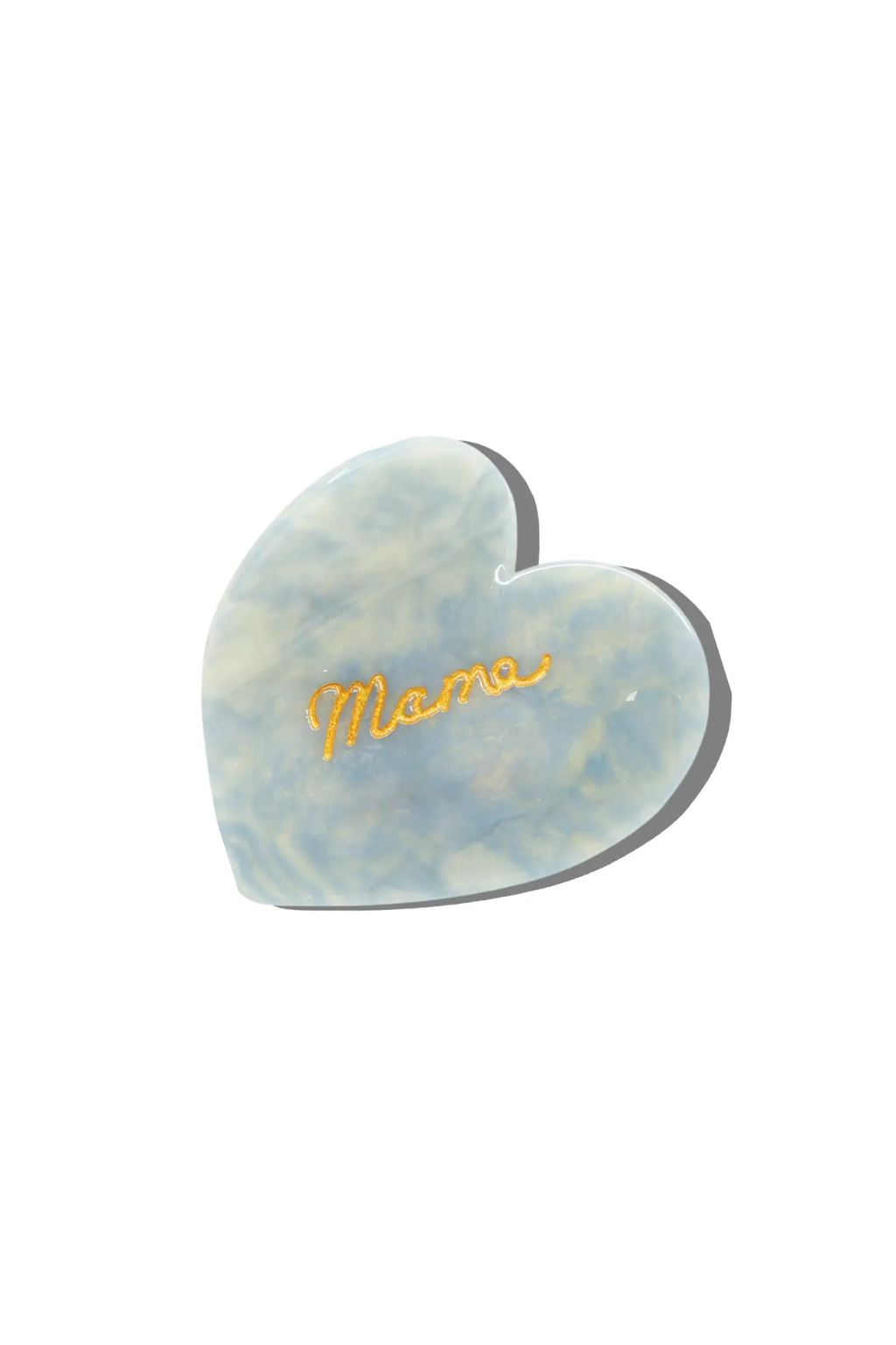 Mama Heart Claw Clip