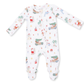 Beach Christmas 2 Way Zipper Footie