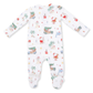 Beach Christmas 2 Way Zipper Footie