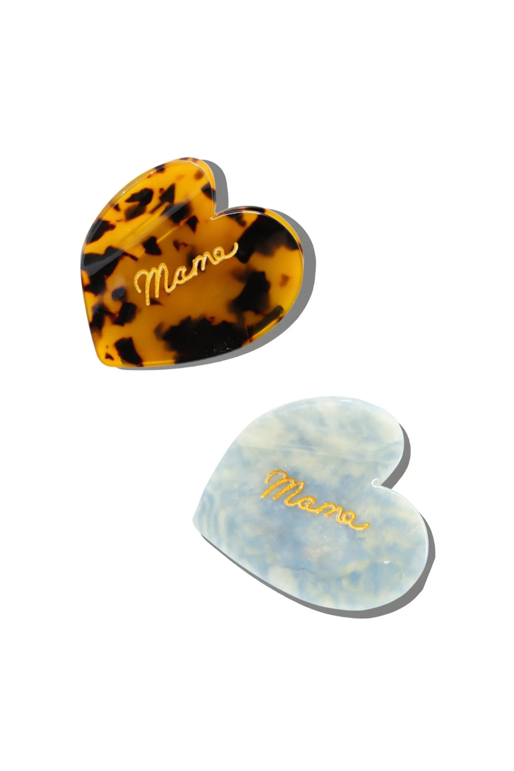 Mama Heart Claw Clip