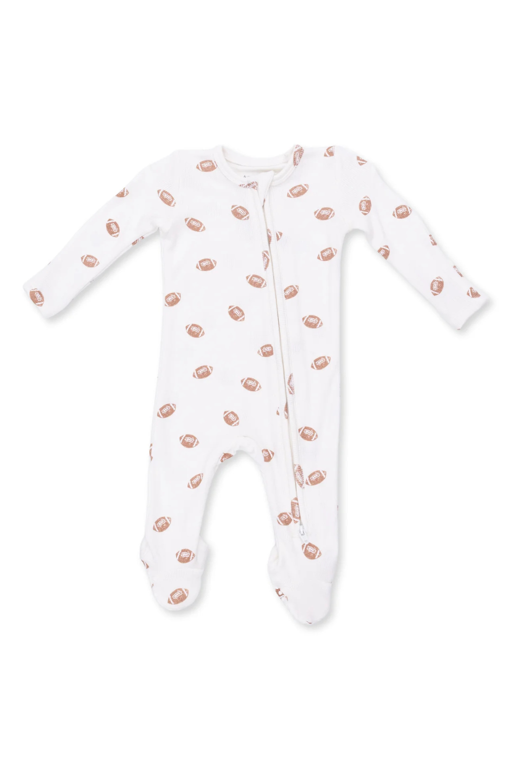 Mini Footballs 2 Way Zipper Footie