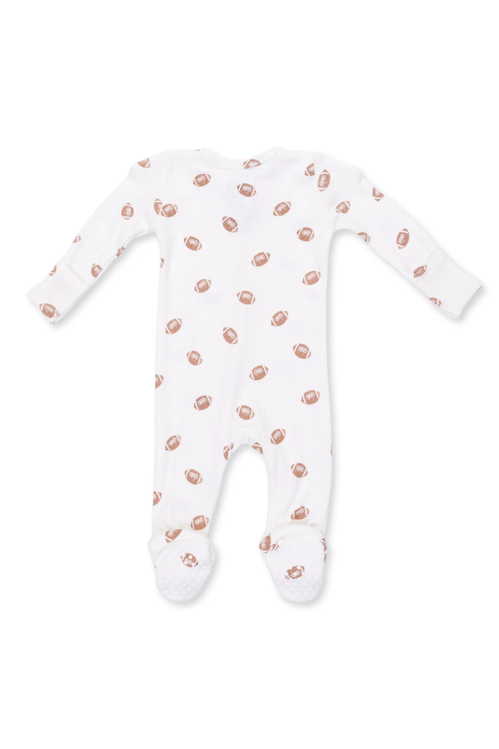 Mini Footballs 2 Way Zipper Footie