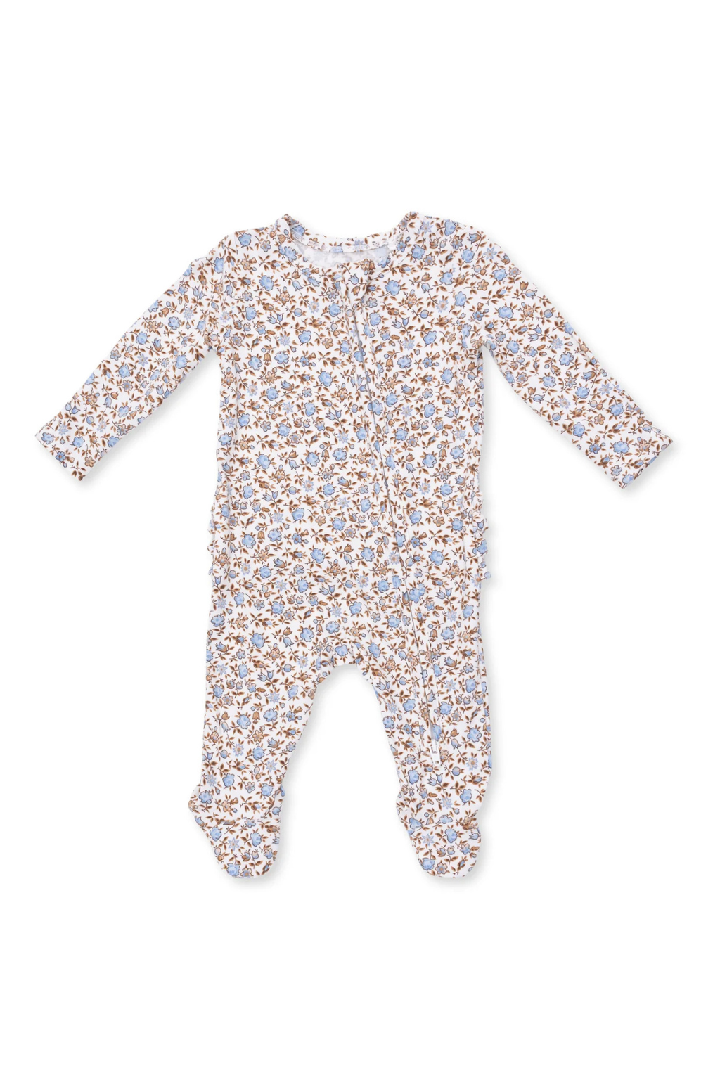 Hazel Floral 2 Way Ruffle Footie