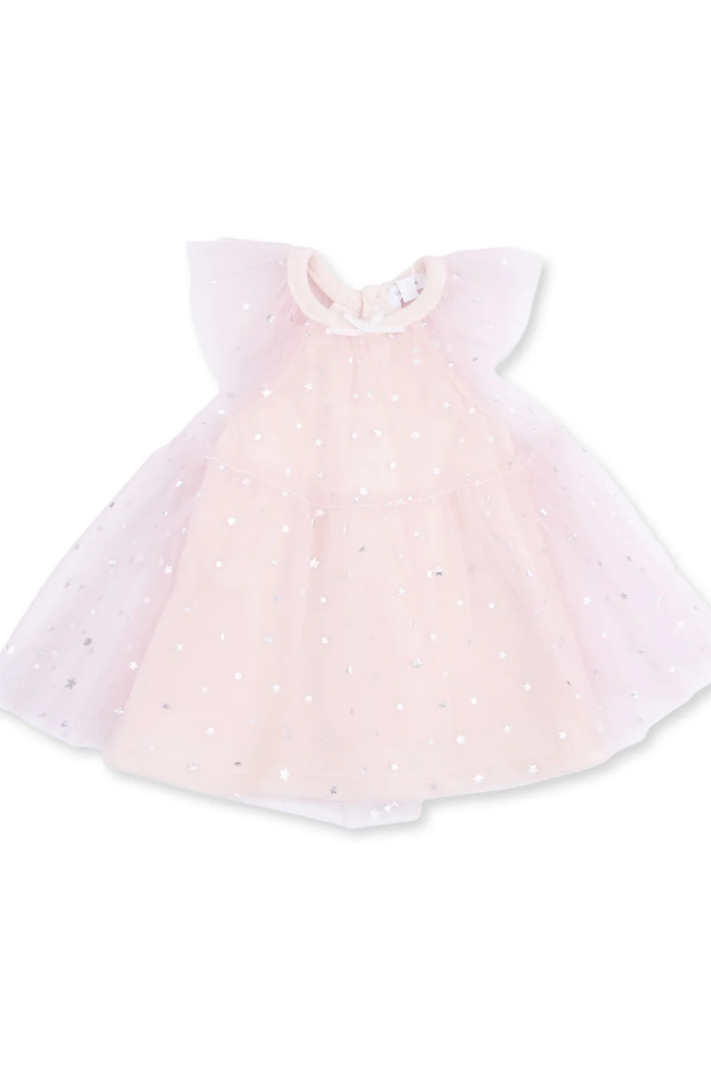 Velour Tulle Dress