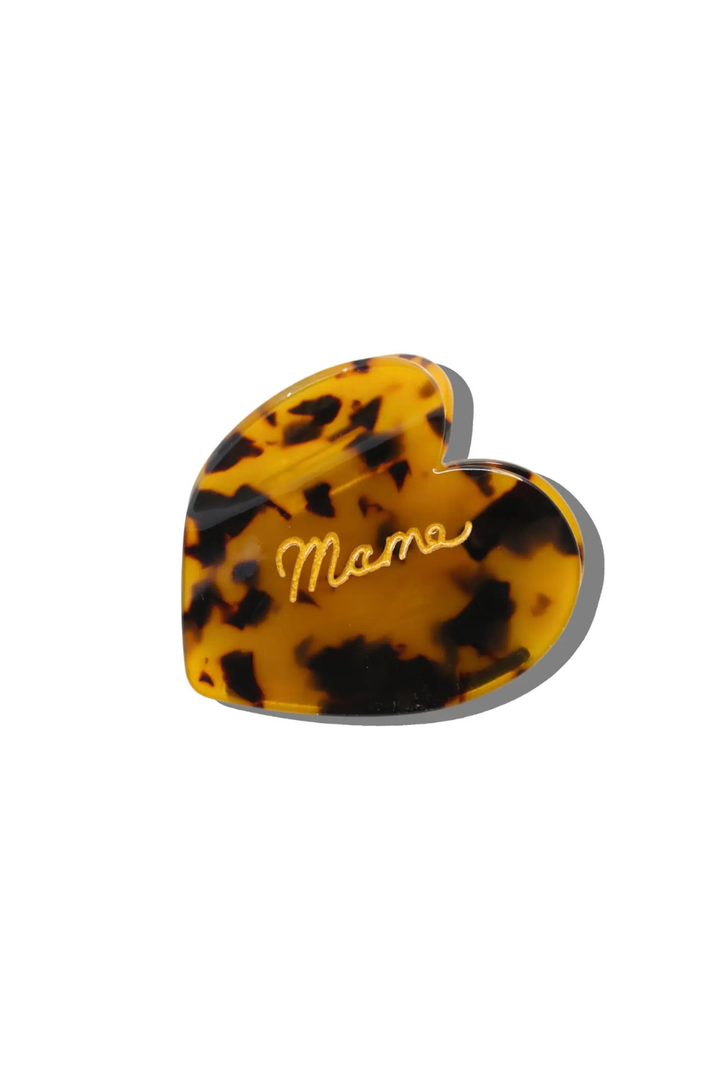 Mama Heart Claw Clip