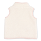 Sherpa Zip Vest w Heart Pockets