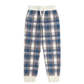 Navy Plaid Jogger