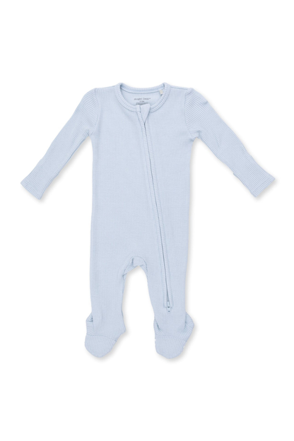 Solid 2 Way Zipper Footie
