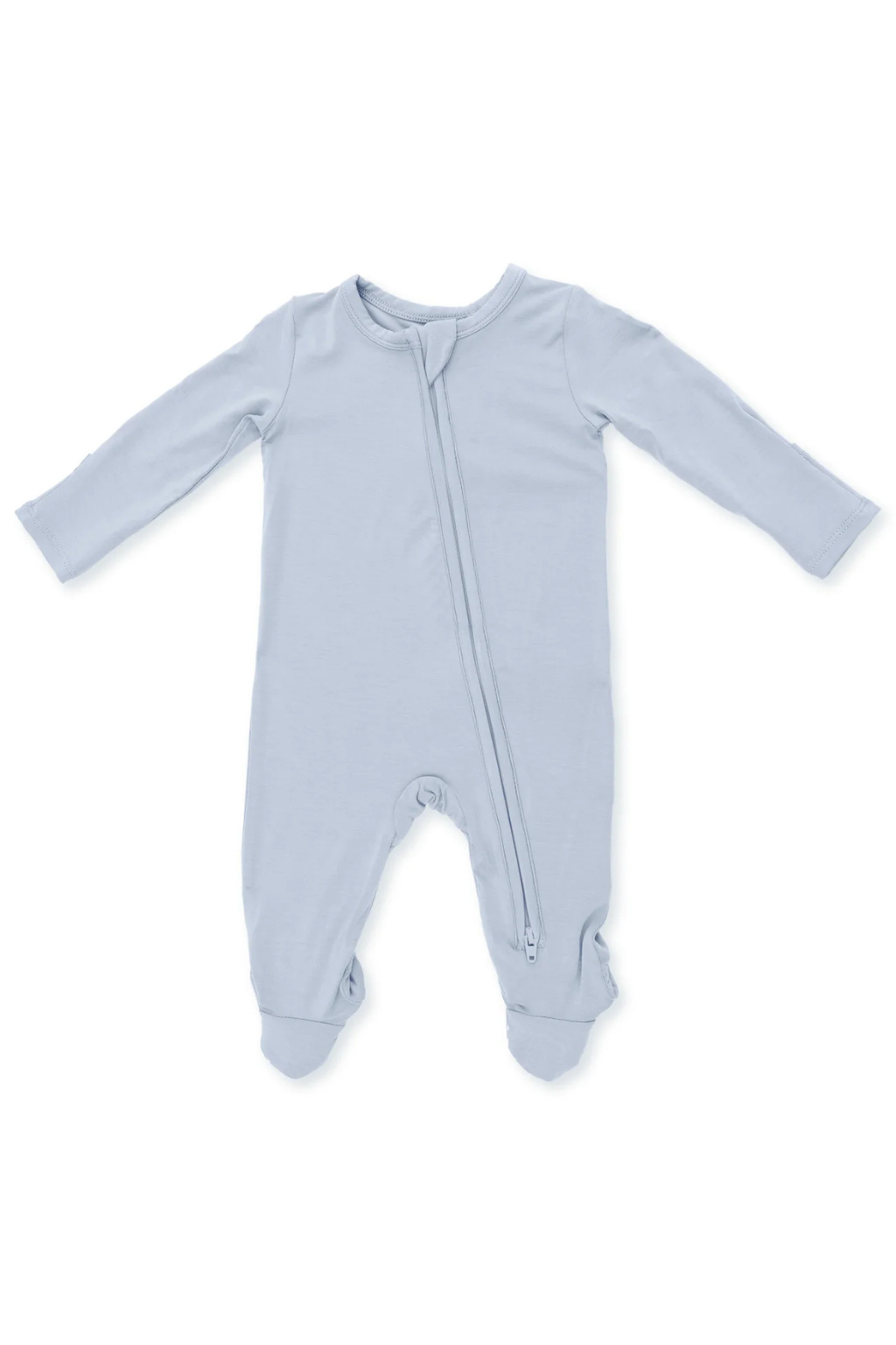 Solid 2 Way Zipper Footie
