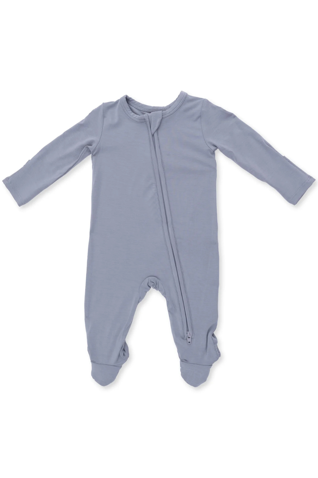 Solid 2 Way Zipper Footie