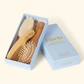 3 Piece Bamboo Brush & Comb Set