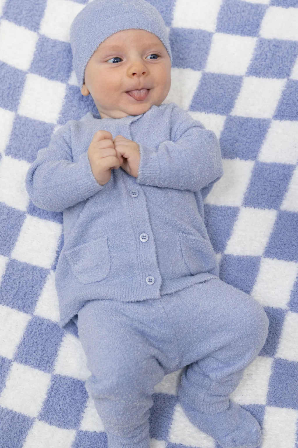 Chenille Cardigan Set