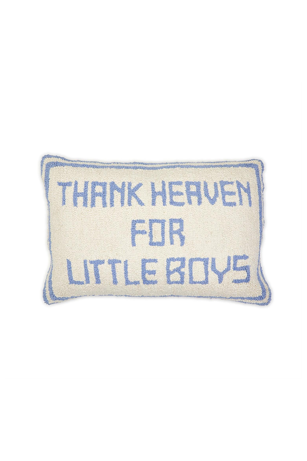 Thank Heaven For Little Boys Throw Pillow