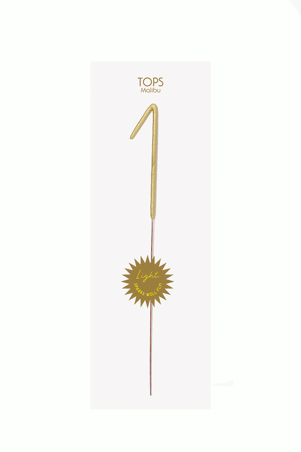 Mini Gold Sparkler Wand